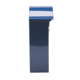 Burg-Wachter Classic Post Box Blue Powder-Coated