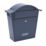 Burg-Wachter Classic Post Box Blue Powder-Coated