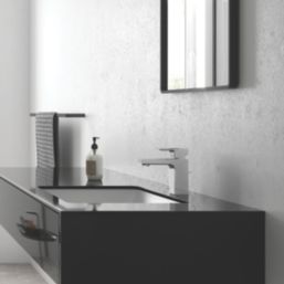 Hansgrohe Vernis Shape 100 Chrome 148mm Cloakroom Lever Mono Basin Mixer Tap