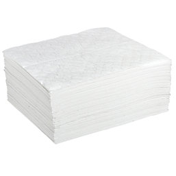 Lubetech 77-7000 Oil Absorbent Pads 500mm x 400mm 100 Pack