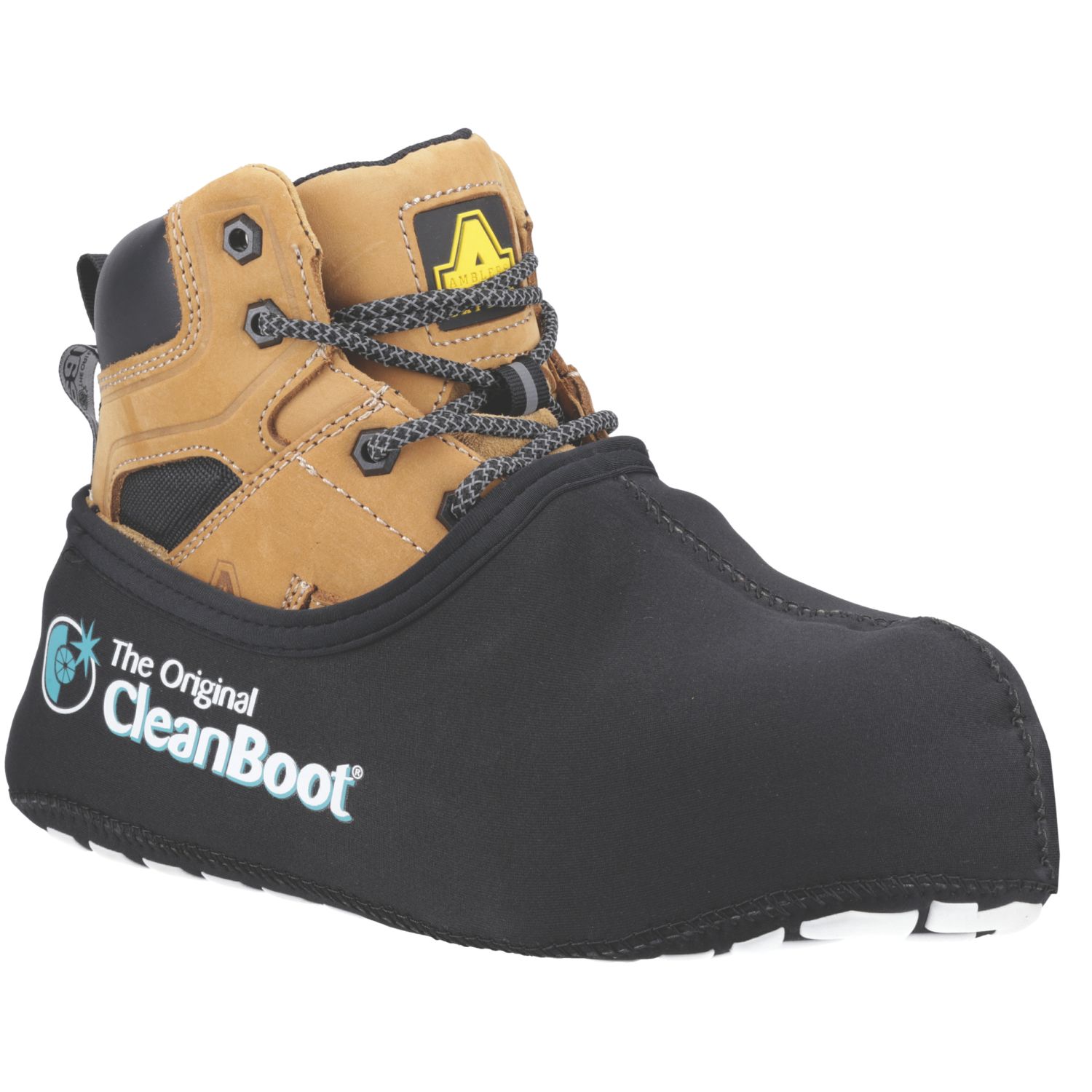 The Original CleanBoot Overshoe / PPE Black 9-11 (360VU)
