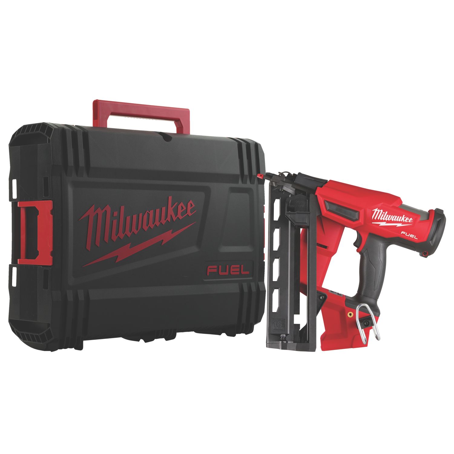Milwaukee M18FN16GA-0X 1.6mm 18V Li-Ion RedLithium Brushless Second Fix Cordless Nail Gun - Bare (360XH)