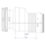 McAlpine MACFIT Rigid 20mm Offset WC Pan Connector White 130mm