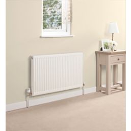 Kudox Premium 600mm x 1000mm 3235BTU White Type 11 Convector Radiator