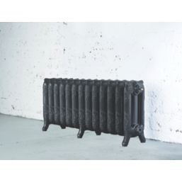 Arroll 470mm x 1074mm 3992BTU Pewter Cast Iron 3 Column Radiator