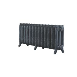 Arroll 470mm x 1074mm 3992BTU Pewter Cast Iron 3 Column Radiator