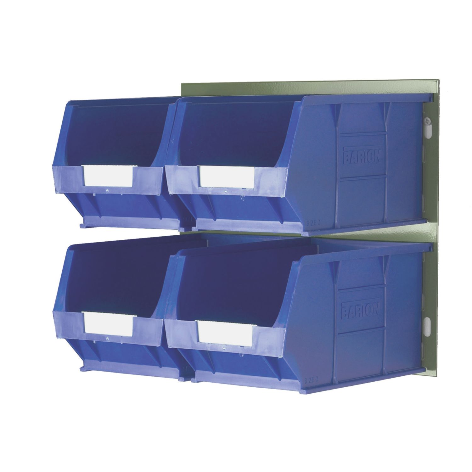 Barton TC4 4 PC Single-Sided Storage Bin Kit 457mm x 300mm (36146)