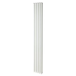 Radiant 1800mm x 245mm 3060BTU White Vertical Designer Radiator
