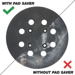 Trend Pro Mesh AB/150/M7/P 80 / 120 / 180 Grit Mesh Multi-Material Sanding Discs 150mm 7 Pack