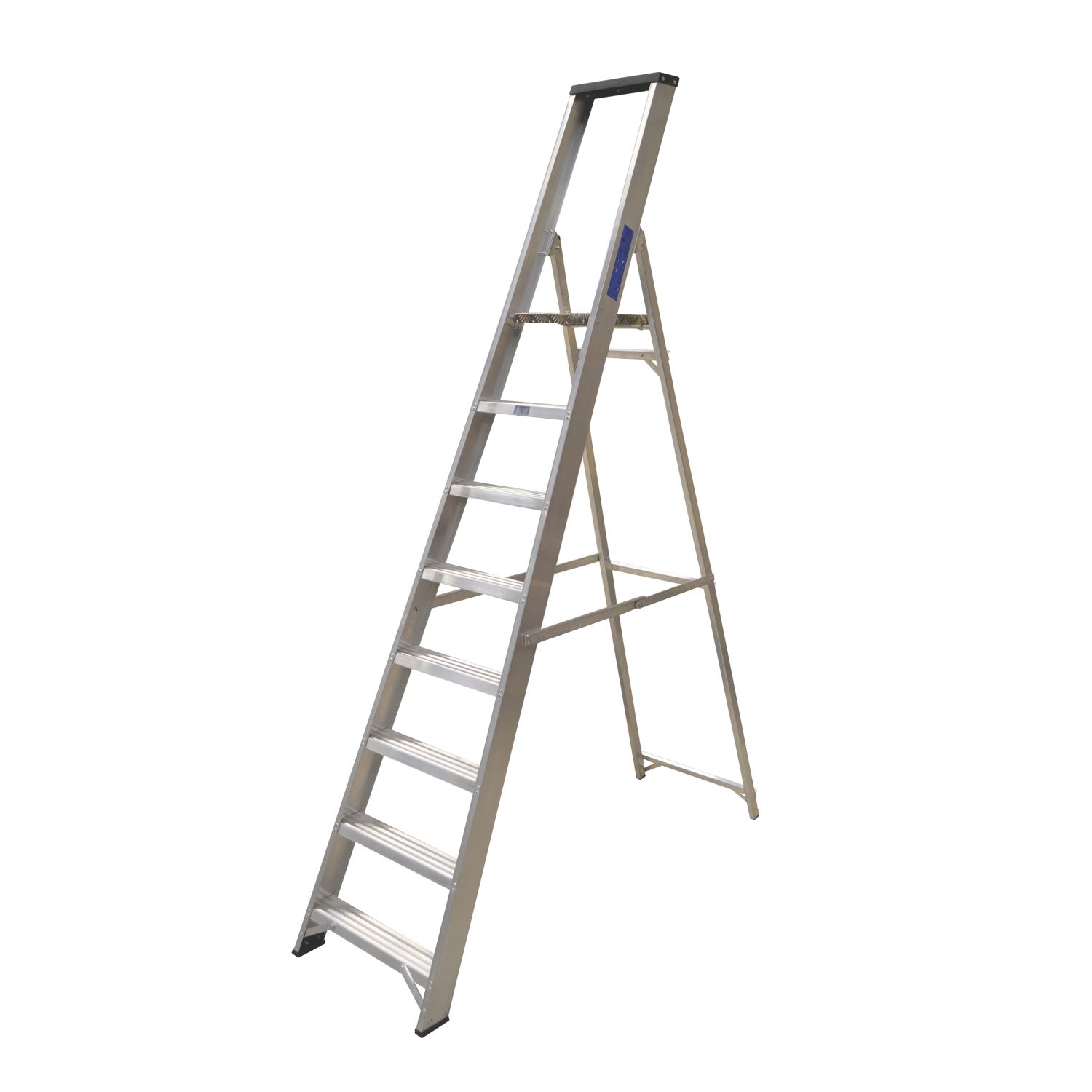 Lyte Aluminium 2.31m 8 Step Platform Step Ladder (361FG)