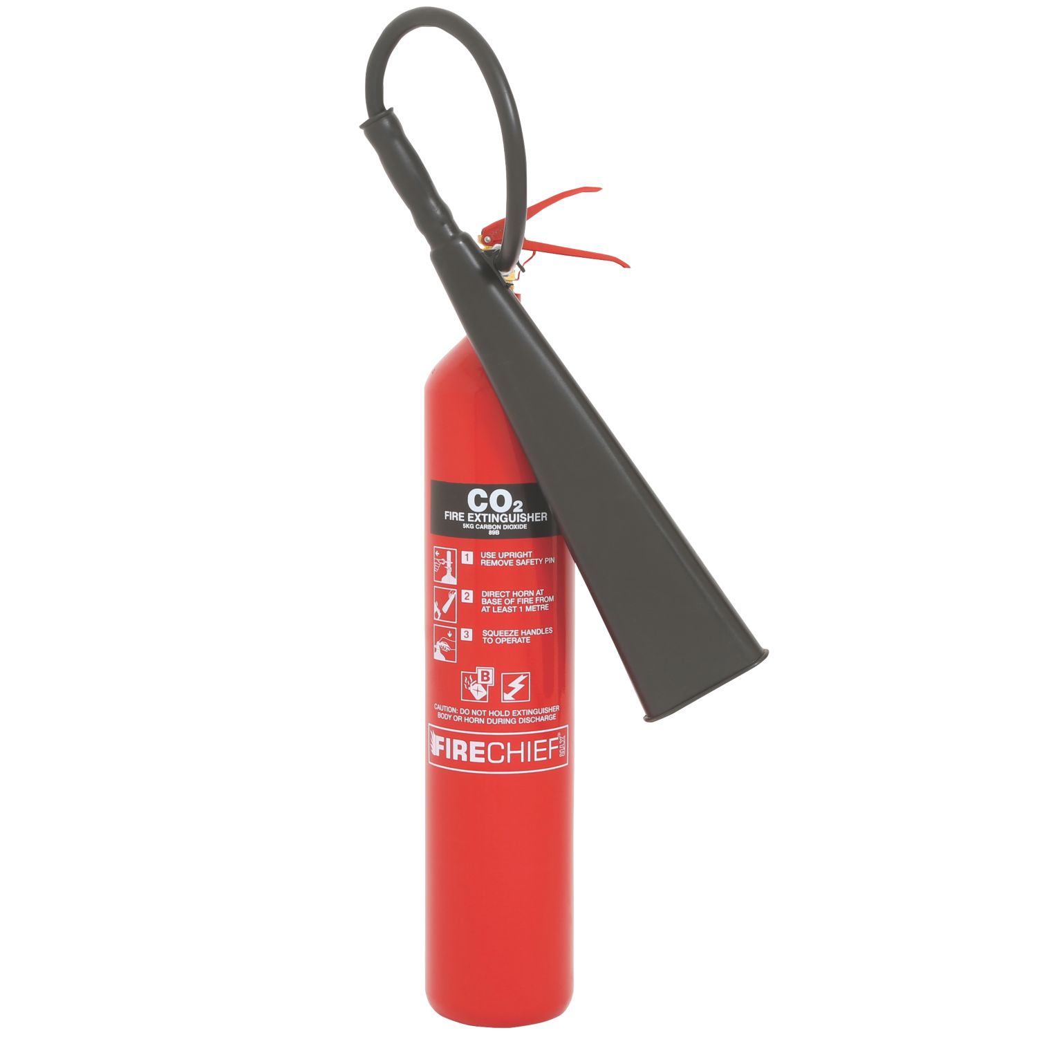 Firechief XTR CO2 Fire Extinguishers 5kg 10 Pack (361FX)
