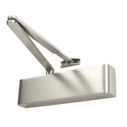 Rutland TS.5204 Fire Rated Overhead Door Closer Satin Nickel