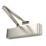 Rutland TS.5204 Fire Rated Overhead Door Closer Satin Nickel