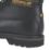 CAT Holton S3 Size 12  Black Water-Resistant Steel Toe Cap Safety Boots