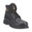 CAT Holton S3 Size 12  Black Water-Resistant Steel Toe Cap Safety Boots