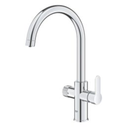 BWT AQA Pure 2.0 1-Way Deck Mounted Drinking Water Filter Tap & Monitor Chrome