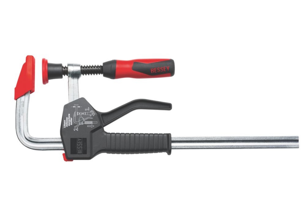 Bessey Powergrip Clamp 12" (300mm) Screwfix