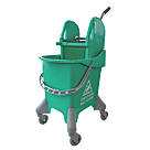 Stronghold Healthcare Kentucky Mop Bucket Green  25Ltr