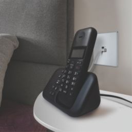 LAP  1-Gang Master Telephone Socket Polished Chrome