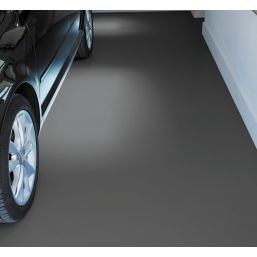 Ronseal 2.5Ltr Black Satin Heavy Duty Garage Floor Paint