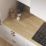 Wilsonart Natural Blocked Oak Matt Brown Wood Effect Laminate Worktop 4100mm x 620mm x 38mm