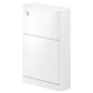 Bathroom Toilet Unit White Gloss 551mm x 201mm x 800mm