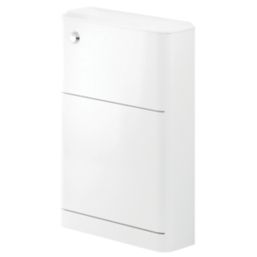 Bathroom Toilet Unit White Gloss 551mm x 201mm x 800mm