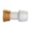 Hep2O  Plastic Push-Fit Straight Keyless Tap Connector 15mm x 3/4"