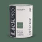 LickPro 5Ltr Smooth Green BS 14 C 39 Masonry Paint