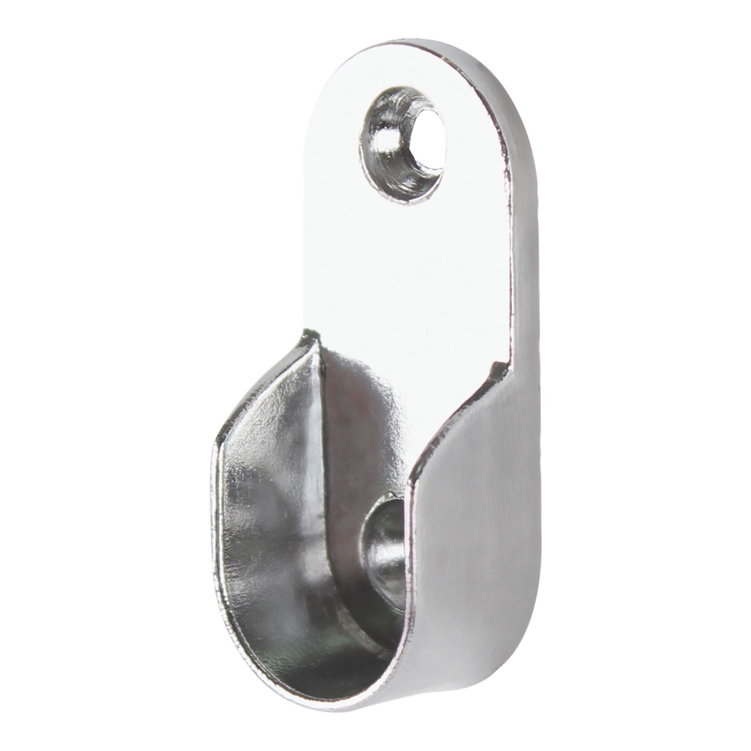 Essentials Oval Rail End Sockets Polished Chrome 30mm 2 Pack (361VE)