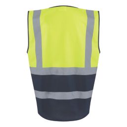 Regatta Pro Executive Hi-Vis Vest Yellow/Navy Small 37.5" Chest