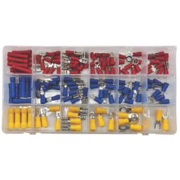 Pearl Consumables Assorted Crimp Terminals & Connectors 132 Pieces