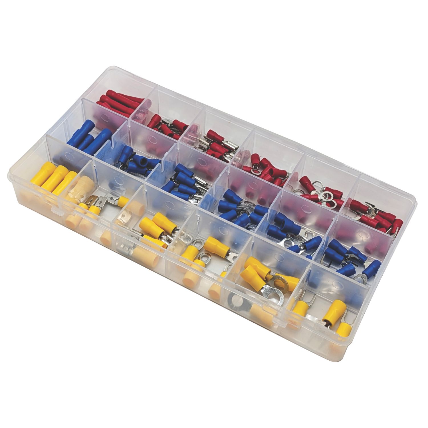 Pearl Consumables Assorted Crimp Terminals & Connectors 132 Pieces (361YY)