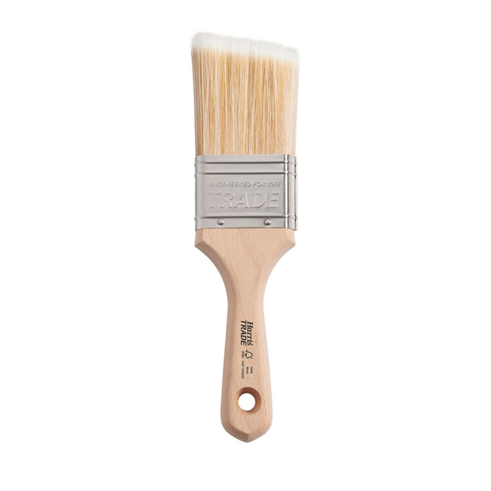Harris Trade Angled Sash Cutting-In Paint Brush 1 1/2 - Screwfix