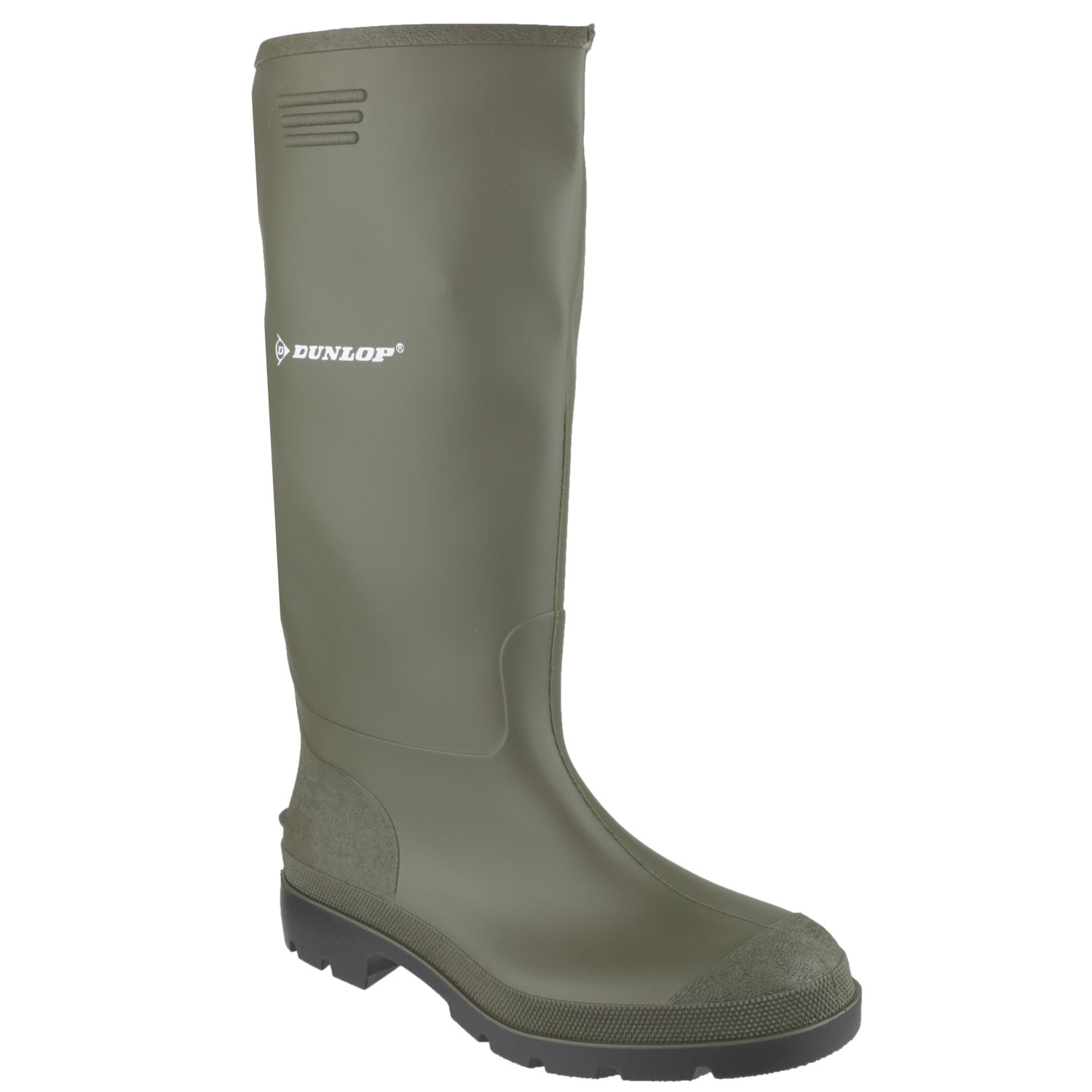 Dunlop Pricemastor Size 4 Green Non Safety Wellies (3627C)