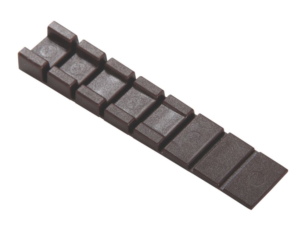 Broadfix Quick Align Hinge Shims Small 100mm x 1mm x 35mm 15 Pack