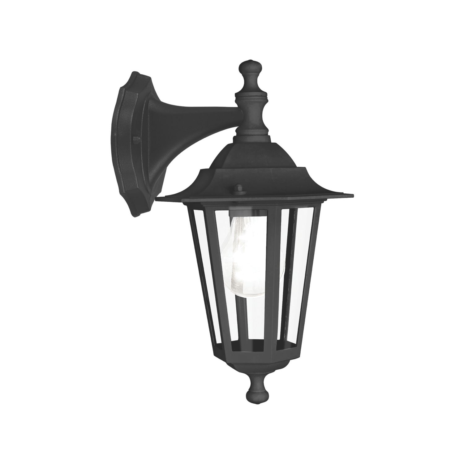 Eglo Laterna 4 Outdoor Wall Light Black (362CV)