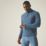 Regatta Thompson Marl Half Zip Fleece China Blue Large 46" Chest
