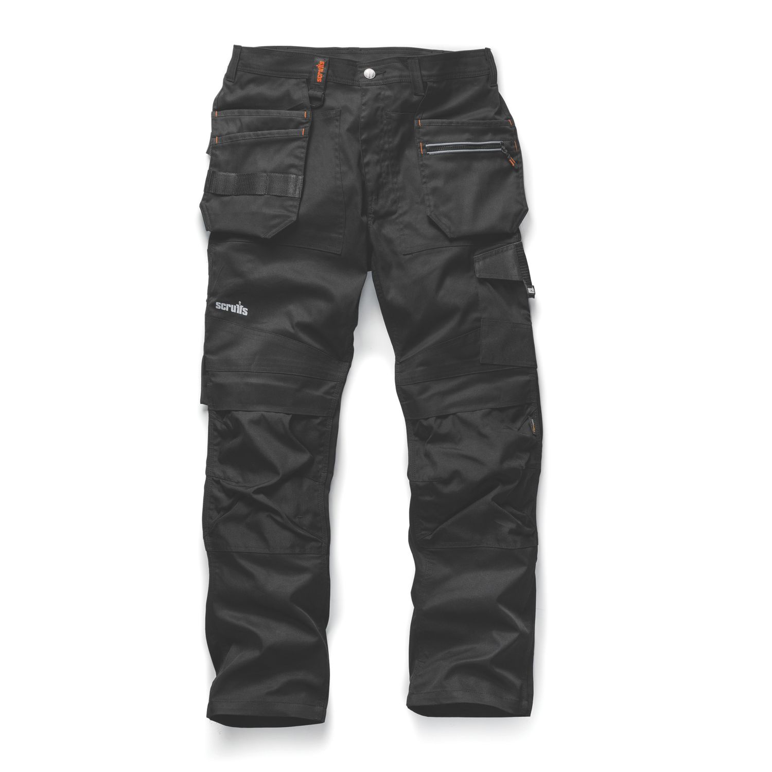 Scruffs TradeFlex Work Trousers Black 36" W 32" L (362GV)