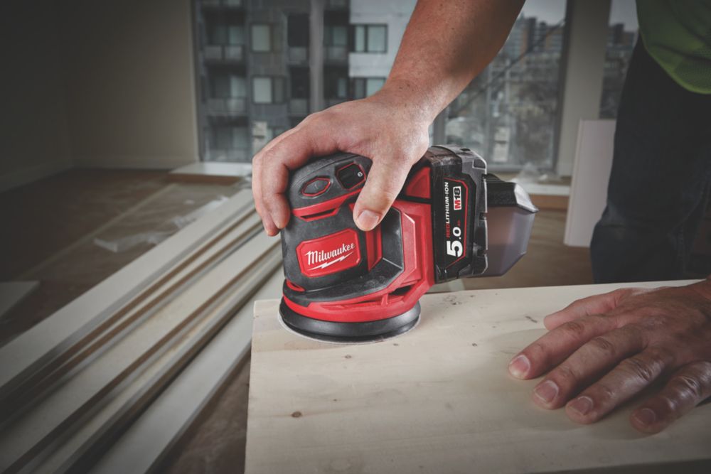 Milwaukee orbital sander screwfix sale