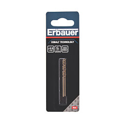Erbauer  Round Shank Metal Drill Bit 2.5mm x 57mm 2 Pack