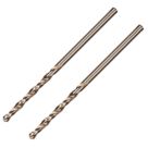 Erbauer  Straight Shank Metal Drill Bits 2.5mm x 57mm 2 Pack