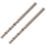 Erbauer  Straight Shank Metal Drill Bits 2.5mm x 57mm 2 Pack