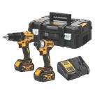 DEWALT DCK2060M2T-SFGB 18V 2 x 4.0Ah Li-Ion XR Brushless Cordless Twin Pack