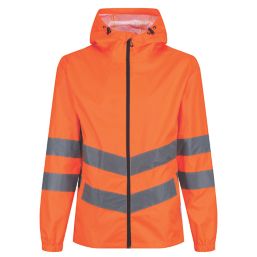 Regatta Pro Hi Vis Pack Jacket Orange Medium 45" Chest