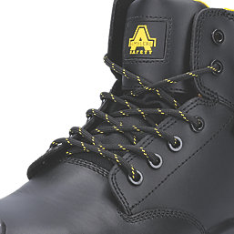 Amblers AS303C Metal Free   Safety Boots Black Size 7