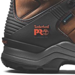 Timberland Pro Hypercharge Size 13  Brown/Orange Waterproof  Safety Boots