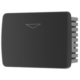 British General  16A Modular Key Card Switch Black