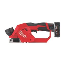 Milwaukee M12 BLP-402X 12V 2 x 4.0Ah Li-Ion RedLithium Brushless Cordless Planer