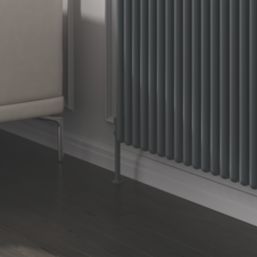 Reina 500mm x 785mm 2931BTU Anthracite Horizontal 3 Column Radiator